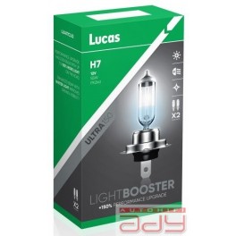 Autožiarovky LUCAS H7 - 12V/55W, +150% Light Booster