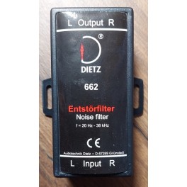 Dietz 662 odrušovač audio cinch signálu