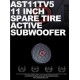 Awave AST11TV5 aktívny subwofer
