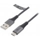 Kábel USB 2.0 USB A vidlica, USB C vidlica 0,5m 480Mbps