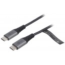 Kábel USB 2.0 USB C vidlica, USB C vidlica 2m 480Mbps