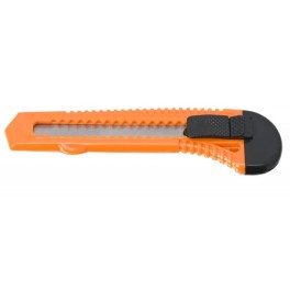 Univerzálny nôž rezák s lámacou čepeľou oranžový 18 mm
