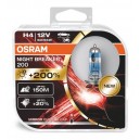 H4 OSRAM Night Breaker Laser +200% BOX 2ks 64193NB200-HCB