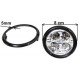 Krycí krúžok na MYCARR LED denné svietenie SJ-288E čierny 5mm 2ks