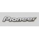 3D logo PIONEER samolepiace 10mm x 52mm