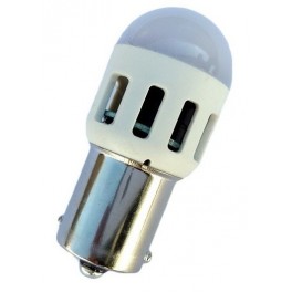 LED cúvacia žiarovka s pípaním 10-36V 1W BA15s