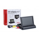 LCD monitor do auta TFT02 4,3 " vyklápací