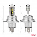 LED žiarovky hlavného svietenia H4 H-mini Series AMiO