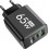 Nabíjačka  Quick Charger USB 65W porty USB a 2x USB C