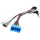 Honda Suzuki Fiat Opel 16 pin ISO konektor+anténny adaptér pre android autorádio