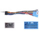 Honda Suzuki Fiat Opel 16 pin ISO konektor+anténny adaptér pre android autorádio