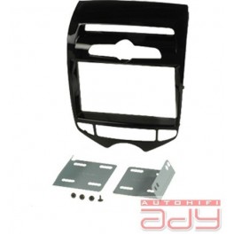 Hyundai ix20 od 2010 2DIN čierny lesklý rámček pre autorádio