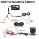 Parkovacia cúvacia kamera pre VW Golf+ B5 B6 Touran Caddy T5 Superb I